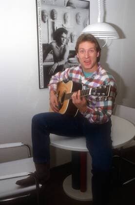 Andreas Müller (Hannover) spielt in seiner Freizeit gerne Gitarre