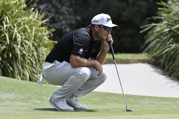 20.11.2016. Royal Sydney Golf Club, Sydney, Australia. Emirates Australian Open Golf Final Round. Ryan Fox of New Zealand lines up a putt. xNigelxOwenx  ActionPlus11812104