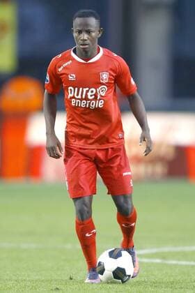 Yaw Yeboah of FC Twenteduring the Dutch Eredivisie match between FC Twente and FC Utrecht at the Grolsch Veste on November 20, 2016 in Enschede, The Netherlands FC Twente v FC Utrecht Dutch Eredivisie 2016 2017 xVIxPeterxLousxIVx 6619231