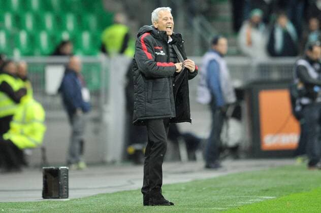 LUCIEN FAVRE (coach NICE) FOOTBALL : Saint Etienne vs Nice - Ligue 1 - 20 11 2016 FEP 