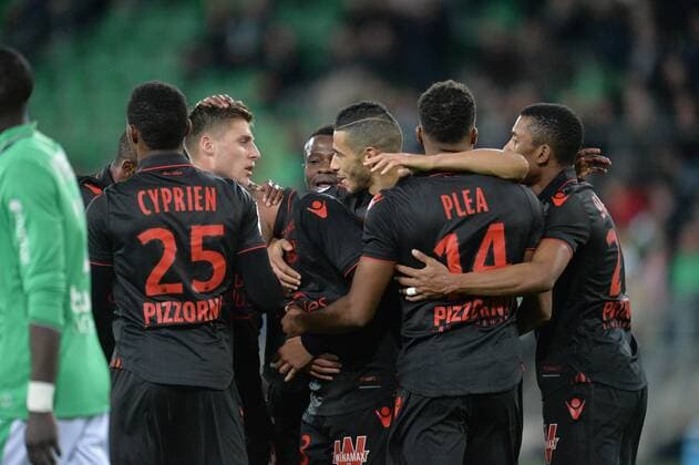 (saint etienne) vs (nice) FOOTBALL : Saint Etienne vs Nice - Ligue 1 - 20 11 2016 FredericChambert 