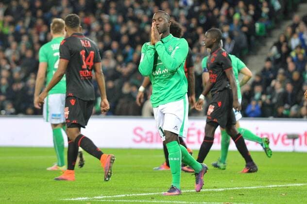 Fußball, AS Saint Etienne - OGC Nizza 11 HENRI SAIVET (asse) - DECEPTION FOOTBALL : Saint Etienne vs Nice - Ligue 1 - 20 11 2016 FEP 