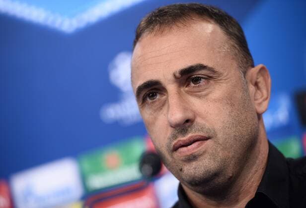 GNK Dinamo press conference PK Pressekonferenz - Zagreb, Croatia 21.11.2016., Zagreb, Croatia - GNK Dinamo coach Ivailo Petev and Mario Situm held a press conference on the occasion of tomorrow s Champions League match between GNK Dinamo Zagreb and Olympique Lyon.  MarkoxPrpic PIXSELL