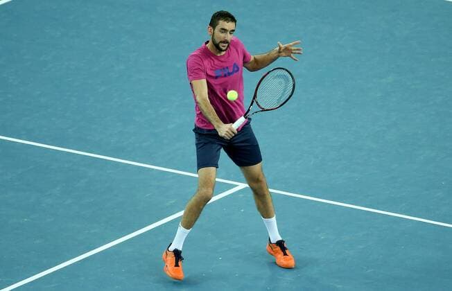 PXL_Croatia Davis Cup team practice 21.11.2016., Zagreb, Croatia - Croatia Davis Cup team practice prior to Davis Cup finals against Argentina. Marin Cilic.  IgorxKralj PIXSELL