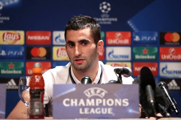 PXL_Olympique Lyonnais press conference PK Pressekonferenz 21.11.2016., hotel Westin, Zagreb, Croatia - Lyon player Maxime Gonalons during a press conference prior to the UEFA Champions League group H - matchday 5 match between Dinamo Zagreb and Lyon.  AntoxMagzan PIXSELL