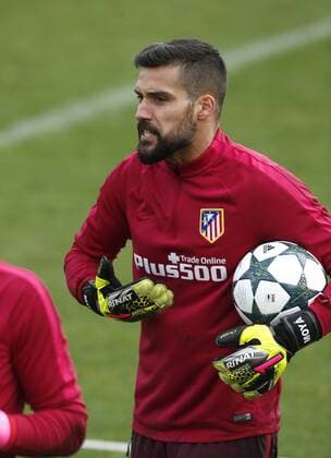 Moya. Atletico training session. In this picture, Moya. xFOTOxCHEMAxREYx 