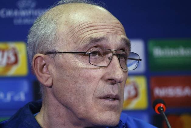 FuÃŸball, CL, FK Rostow PK ROSTOV-ON-DON, RUSSIA - NOVEMBER 22, 2016: FC Rostov s head coach Ivan Danilyants gives a press conference PK Pressekonferenz ahead of a UEFA Champions League Group D football match between FC Rostov and Bayern Munich. Valery Matytsin TASS  TS038745