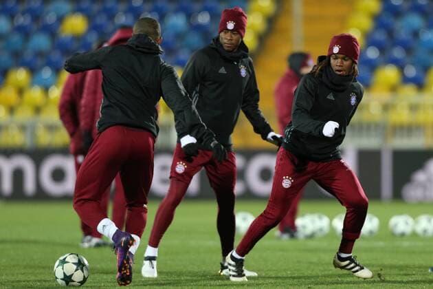 Fußball, CL, Bayern München Training November 22, 2016 - Rostov-On-Don, Russia - Renato Sanches of FC Bayern Munich during a training session prior to the Champions League Group D soccer match between FC Bayern Munich and FC Rostov, at Olimp 2 Stadium in Rostov-on-Don, Russia on Novemberr 22, 2016. FC Bayern Muenchen - Training & press conference PK Pressekonferenz  - ZUMAn230 20161122_zaa_n230_094