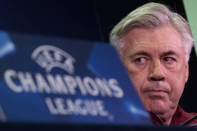 Themen der Woche - SPORT Bilder des Tages - SPORT Fußball, CL, Bayern München PK November 22, 2016 - Rostov-On-Don, Russia - Head Coach of FC Bayern Munich Carlo Ancelotti attends a press conference PK Pressekonferenz prior to the UEFA Champions League Group D football match between FC Bayern Munich and FC Rostov, at Olimp 2 Stadium in Rostov-on-Don, Russia on Novemberr 22, 2016. FC Bayern Muenchen - Training & Press Conference  - ZUMAn230 20161122_zaa_n230_092