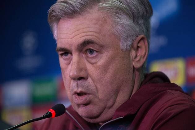 Fußball, CL, Bayern München PK November 22, 2016 - Rostov-On-Don, Russia - Head Coach of FC Bayern Munich Carlo Ancelotti attends a press conference PK Pressekonferenz prior to the UEFA Champions League Group D football match between FC Bayern Munich and FC Rostov, at Olimp 2 Stadium in Rostov-on-Don, Russia on Novemberr 22, 2016. FC Bayern Muenchen - Training & Press Conference  - ZUMAn230 20161122_zaa_n230_090