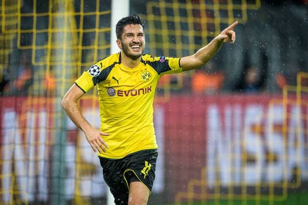 Nuri Sahin (Borussia Dortmund 8) beim Torjubel nach dem Treffer zum 3:1 beim Champions League Spiel zwischen Borussia Dortmund und Legia Warschau am 22.11.2016 Dortmund Copyright: xSchuelerx xEibnerx-xPressefotox EP_JSE