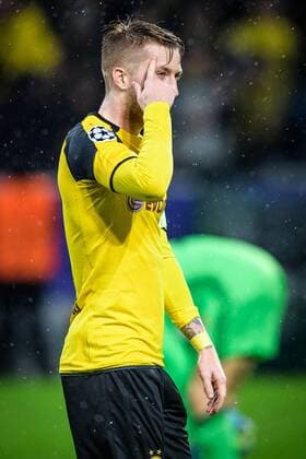 Marco Reus (Borussia Dortmund 11) beim Torjubel nach dem Treffer zum 4:2 beim Champions League Spiel zwischen Borussia Dortmund und Legia Warschau am 22.11.2016 Dortmund Copyright: xSchuelerx xEibnerx-xPressefotox EP_JSE