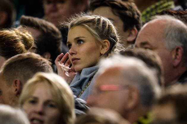 Scarlett Gartmann auf der Tribuene beim Champions League Spiel zwischen Borussia Dortmund und Legia Warschau am 22.11.2016 Dortmund Copyright: xSchuelerx xEibnerx-xPressefotox EP_JSE