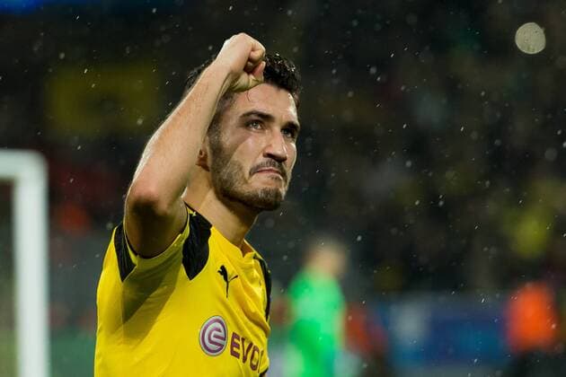 Dortmund, Germany 22.11.2016, UEFA Champions League - 2016 17 Season, Group F - Matchday 5, BV Borussia Dortmund - Legia Warschau, Nuri Sahin (BVB) jubelt nach dem treffer zum 3:1 ( DeFodi001