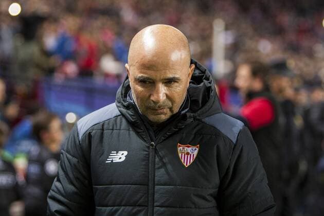 Fußball, CL, FC Sevilla - Juventus Turin November 22, 2016 - Seville, Spain - Jorge Sampaoli, head coach of Sevilla, during the UEFA Champions League Group H soccer match between Sevilla FC and Juventus at Estadio Ramon Sanchez Pizjuan Soccer 2016 - Sevilla FC vs Juventus - ZUMAa142 20161122_zap_a142_039