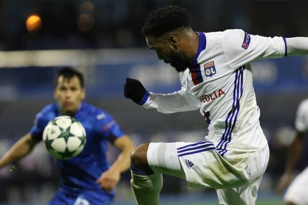 Zagreb, 22.11.2016., Stadion Maksimir - UEFA Champions League 2016 2017 Season, Group H. GNK DINAMO Zagreb (blue) - Olympique Lyon (white) 0:1 Alexandre Lacazette (10)