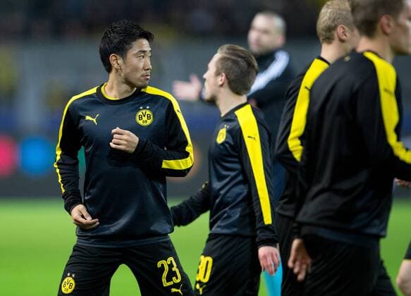 CL 2016 17 Borussia vs Legia Champions League group stage Borussia Dortmund vs. Legia Warszawa on November 22, 2016 in Dortmund, Germany In the picture: Shinji Kagawa  EN_01235625_0043