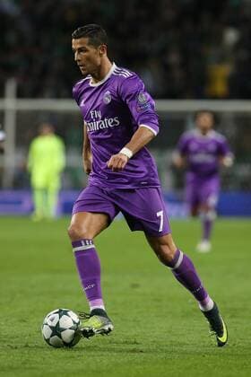 November 22, 2016 - Lisbon, Aveiro, Portugal - Real Madrids forward Cristiano Ronaldo from Portugal in action during the UEFA Champions League match between Sporting Clube de Portugal and Real Madrid at Estadio Jose Alvalade on November 22, 2016 in Lisbon, Portugal. Sporting CP v Real Madrid - UEFA Champions League 2016 17  - ZUMAn230 20161122_zaa_n230_429