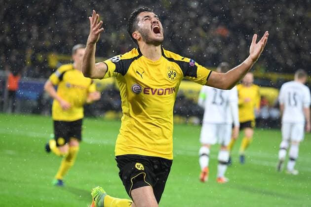 Fussball, UEFA Champions League, Saison 2016 2017, Spieltag 5, Borussia Dortmund-Legia Warschau , 22.11.2016, Signal Iduna Park , Dortmund, Nuri Sahin, BVB, Torjubel