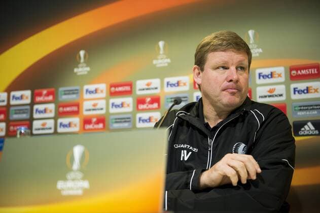 Fußball, EL, PK KAA Gent Gent s head coach Hein Vanhaezebrouck pictured during a press conference PK Pressekonferenz of Belgian soccer team KAA Gent, Wednesday 23 November 2016, in Gent. Tomorrow Gent is playing the fifth game of the group stage of the Europa League competition against Portuguese team SC Braga, in the group H. JASPERxJACOBS  x04981191x