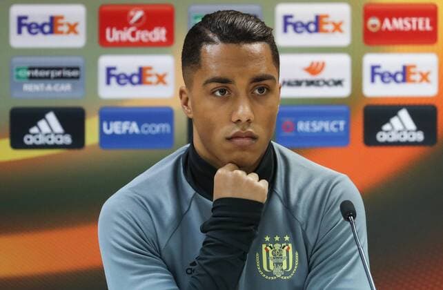 Anderlecht s Youri Tielemans pictured during a press conference PK Pressekonferenz of Belgian soccer team RSC Anderlecht, Wednesday 23 November 2016, in Baku, Azerbaijan. Tomorrow Anderlecht is playing the fifth game of the group stage of the Europa League competition against Azerbaijani team FK Qabala, in the group C. VIRGINIExLEFOUR  x04981492x