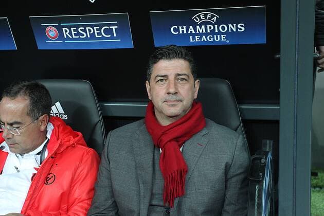 UEFA Champions League Group B match between Besiktas and Benfica at Vodafone Arena in Istanbul , Turkey ,November 23 , 2016. Pictured Coach Rui Vitoria of Benfica. 