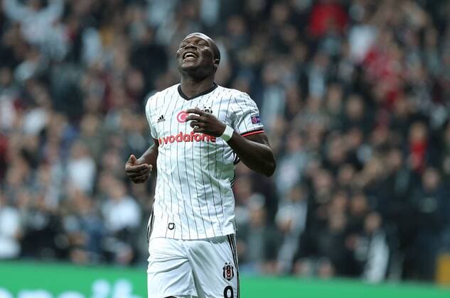 UEFA Champions League Group B match between Besiktas and Benfica at Vodafone Arena in Istanbul , Turkey ,November 23 , 2016. Pictured: Vincent Abouakar of Besiktas . 