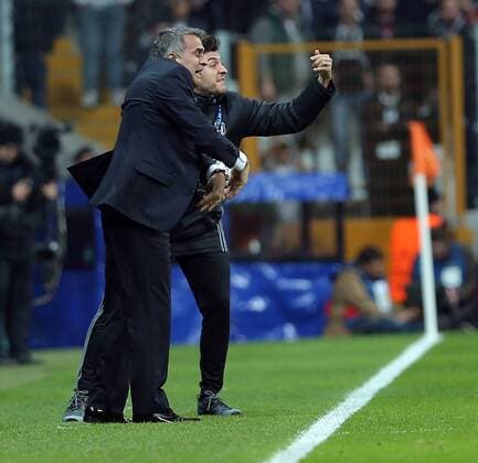 UEFA Champions League Group B match between Besiktas and Benfica at Vodafone Arena in Istanbul , Turkey ,November 23 , 2016. Pictured: Coach Senol Gunes of Besiktas. 
