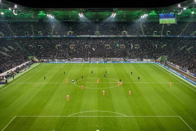 Uebersicht Stadion Innenraum beim Championsleague Spiel zwischen Borussia Moenchengladbach und Manchester City am 23.11.2016, Moenchengladbach Copyright: xSchuelerx xEibnerx-xPressefotox EP_JSE
