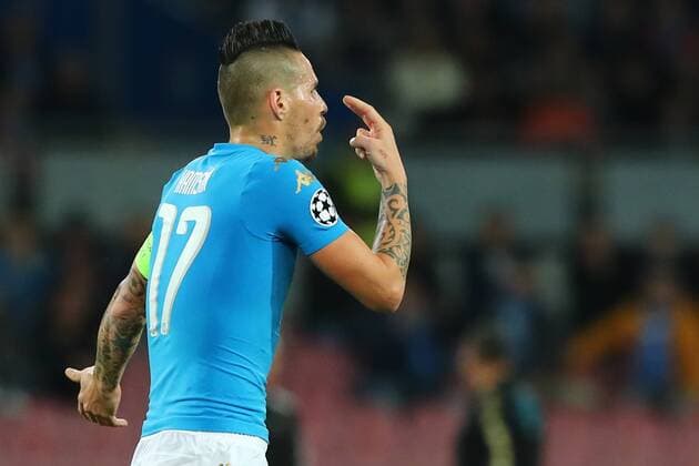 Marek Hamsik Napoli Napoli 23-11-2016 Stadio San Paolo Football Calcio UEFA Champions League 2016 2017 Group B. SSC Napoli vs. Dynamo Kiev cesarexpurini