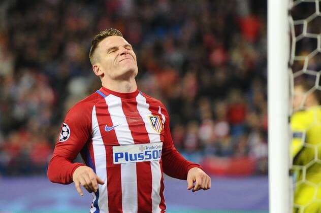 MADRID,SPAIN: Gameiro, 21 of Atletico de Madrid during the UEFA Champions League Group D match between Atletico de Madrid and PSV Einhoven at Estadio Vicente Calderon on 23 11 2016, in MADRID, SPAIN. Photo by Sonia Canada Cordon Press  xSoniaxCanadax xx