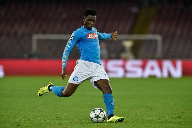 November 23, 2016 - Rome, Italy - Amadou Diawara of Napoli during the UEFA Champions League group B match between Napoli and Dynamo Kyiv at Stadio San Paolo, Naples, Italy on 23 November 2016. Napoli v Dynamo Kyiv - UEFA Champions League  - ZUMAn230 20161123_zaa_n230_219