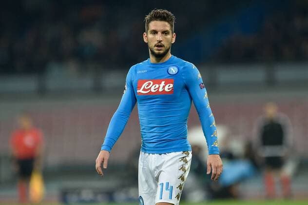November 23, 2016 - Rome, Italy - Dries Mertens of Napoli during the UEFA Champions League group B match between Napoli and Dynamo Kyiv at Stadio San Paolo, Naples, Italy on 23 November 2016. Napoli v Dynamo Kyiv - UEFA Champions League  - ZUMAn230 20161123_zaa_n230_220