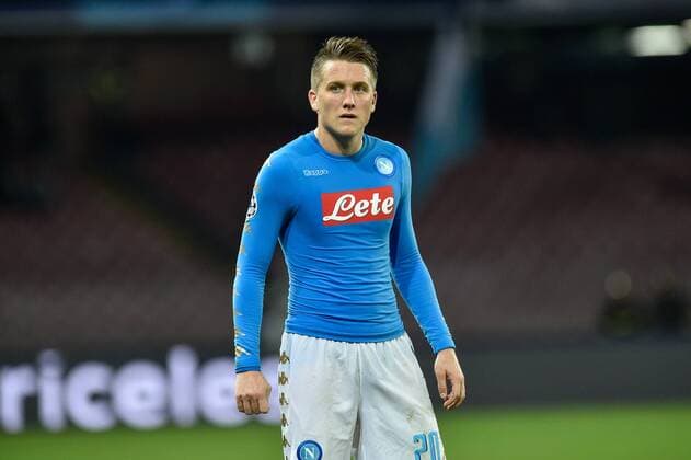 November 23, 2016 - Rome, Italy - Piotr Zielinski of Napoli during the UEFA Champions League group B match between Napoli and Dynamo Kyiv at Stadio San Paolo, Naples, Italy on 23 November 2016. Napoli v Dynamo Kyiv - UEFA Champions League  - ZUMAn230 20161123_zaa_n230_222