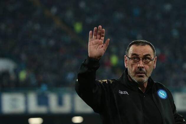 Maurizio Sarri Napoli Napoli 23-11-2016 Stadio San Paolo Football Calcio UEFA Champions League 2016 2017 Group B. SSC Napoli vs. Dynamo Kiev cesarexpurini