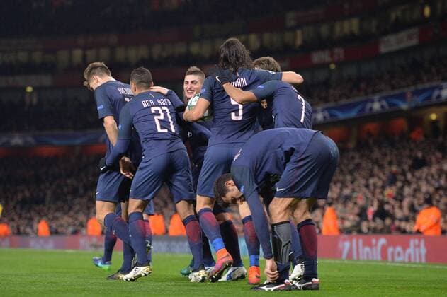 06 MARCO VERRATTI (psg) - Fussball, Champions League, FC Arsenal vs. Paris Saint Germain PSG - 23 11 2016 AnthonyBIBARD FEP Panoramic 