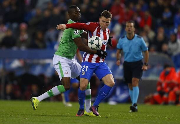 Gameiro. Champions League match played between Atletico Madrid and PSV Eindhoven. In this picture, Gameiro. xAngelxRiverox 