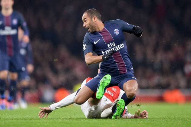 07 LUCAS MOURA (psg) - Fussball, Champions League, FC Arsenal vs. Paris Saint Germain PSG - 23 11 2016 AnthonyBIBARD FEP Panoramic 