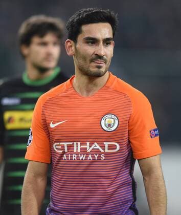Championsleague: Borussia Mönchengladbach - Manchester City 23.11.2016. Ilkay Gündogan (Man. City). HM