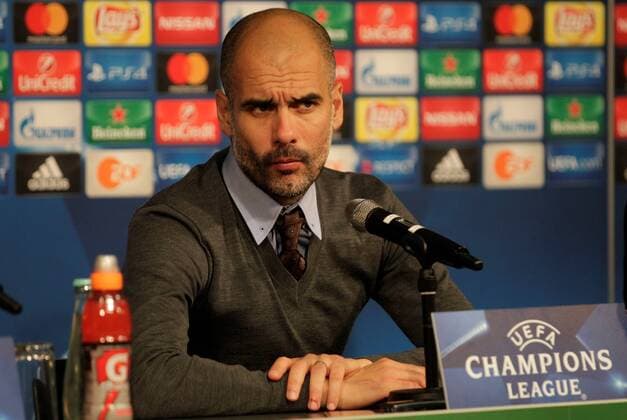 23.11.2016. Moenchengladbach, Germany. Pepe Guardiola press conference PK Pressekonferenz during the press conference after the UEFA Champions League match between Borussia Monchengladbach and Manchester City at Borussia Park Stadium on 23 November 2016 in Monchengladbach xlaurent.lairysx  ActionPlus11813330