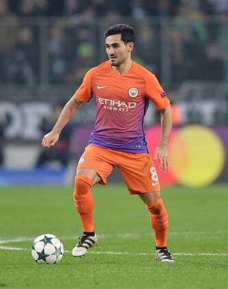 23.11.2016, Fussball UEFA Champions League 2016 17, Vorrunde, 5. Spieltag, Borussia Moenchengladbach - Manchester City 1:1, Ilkay Guendogan, Ilkay Gündogan (Manchester City)
