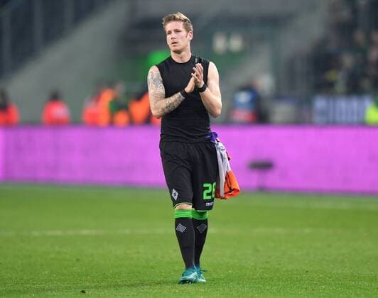 23.11.2016, Fussball UEFA Champions League 2016 17, Vorrunde, 5. Spieltag, Borussia Moenchengladbach - Manchester City 1:1, Andre Hahn (Borussia Moenchengladbach)
