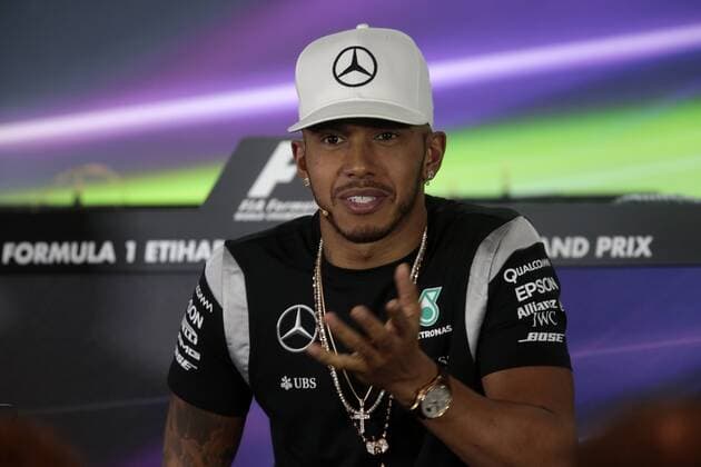Abu Dhabi Grand Prix, UAE 24 - 27 November 2016 24.11.2016 - press conference PK Pressekonferenz Lewis Hamilton (GBR) Mercedes AMG F1 W07 Hybrid 