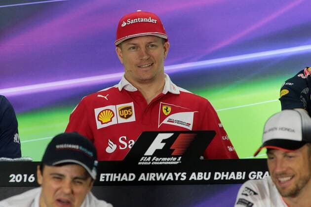 Abu Dhabi Grand Prix, UAE 24 - 27 November 2016 24.11.2016 - press conference PK Pressekonferenz Kimi Raikkonen (FIN) Scuderia Ferrari SF16-H 