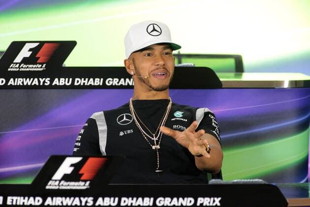 Abu Dhabi Grand Prix, UAE 24 - 27 November 2016 24.11.2016 - press conference PK Pressekonferenz , Lewis Hamilton (GBR) Mercedes AMG F1 W07 Hybrid 