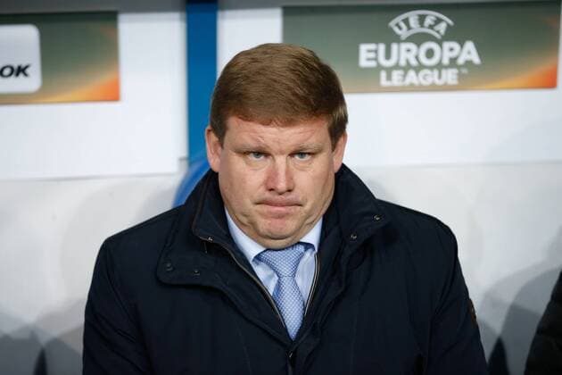 Gent s head coach Hein Vanhaezebrouck pictured during a fifth game in the group stage (group H) of the Europa League competition between Belgian soccer team KAA Gent and Portugese team SC Braga, Thursday 24 November 2016, in Gent. BRUNOxFAHY  x04982468x