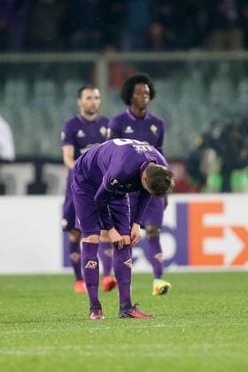 Delusione Fiorentina Dejection Fiorentina Firenze 24-11-2016 Stadio Artemio Franchi Europa League Fiorentina - Paok Foto Luca Pagliaricci Insidefoto LucaxPagliaricci