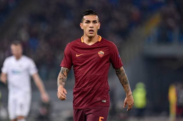 November 24, 2016 - Rome, Italy - Leandro Paredes of Roma during the UEFA Europa League match between Roma and Viktoria Plzen at Stadio Olimpico, Rome, Italy on 24 November 2016. Roma v Viktoria Plzen - UEFA Euope League  - ZUMAn230 20161124_zaa_n230_118