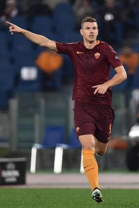 Edin Dzeko Roma Europa Football League 2016 2017 AS Roma - Viktoria Plzen AndreaxStaccioli