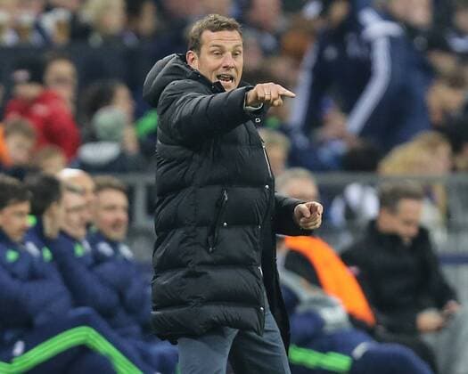 Markus Weinzierl (Trainer, FC Schalke 04), FC Schalke 04 vs. OGC Nizza, Fussball, UEFA Europa League, 24.11.2016, Gelsenkirchen Copyright: xDeutzmann Eibner-Pressefotox EP_CDN